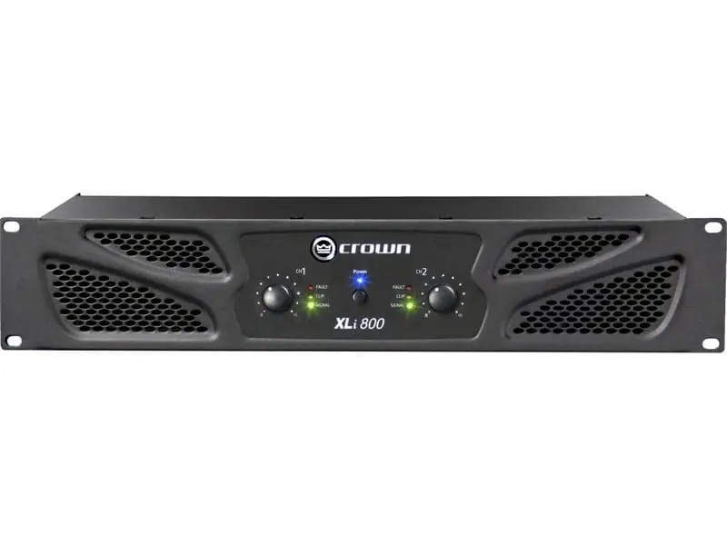 Beliebt Crown XLi 800, 2x 300 Watt an 4 Ohm, 2 HE, 11,4kg