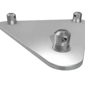Aktuell Global Truss F33 Bodenplatte 3-Punkt inkl. Verbinder
