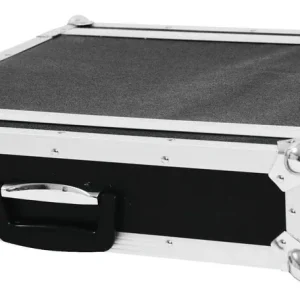 ROADINGER Effektrack CO DD, 2HE, 40cm tief, schwarz - Rack-Case Meistverkauft