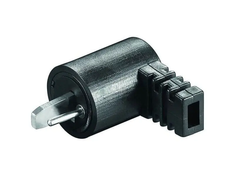 Angebot Lautsprecherstecker mit Schraubanschluss, abgewinkelt