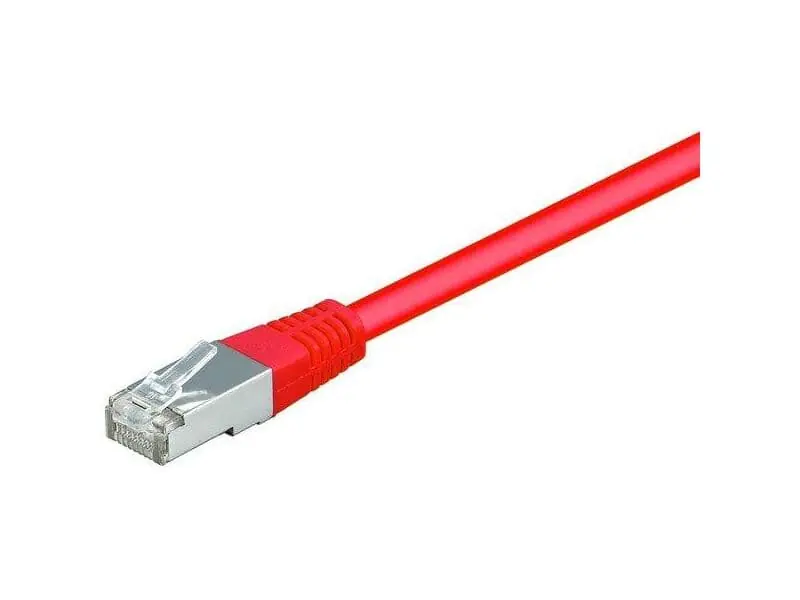 Neu CAT 5e Netzwerkkabel, 2xRJ45 Stecker foliengeschirmt 7m