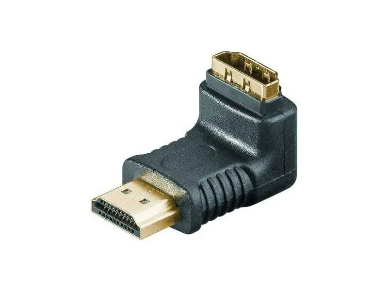 Direktkauf HDMI/HDMI Winkeladapter lose, 19-pol.HDMI-Stecker>19-pol.HDMI-Buchse