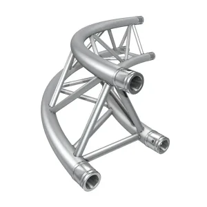 Geprüft Global Truss F33 Kreisstück für Kreis 2,0m Ø / 1 Stück 90 °, 3-Punkt Traverse inkl. Verbinder