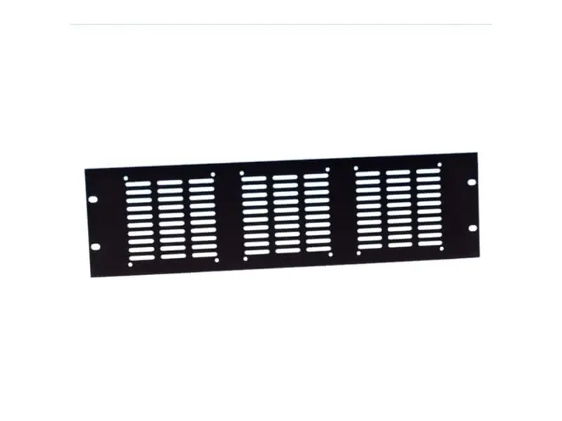 ah 19" Parts 8765 - Rackblende gestanzt für 3 Lüfter Kostenloser Rückversand
