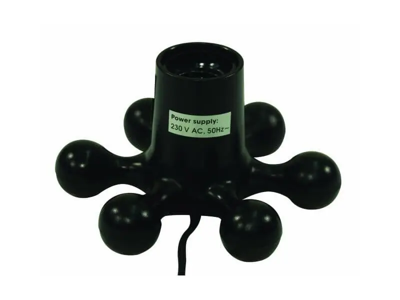 eurolite Hexopus E27 Fassung schwarz Wochenendangebot