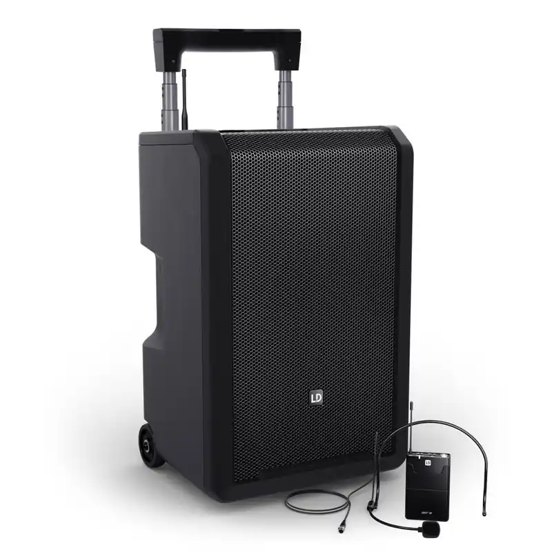 Ausverkauf LD Systems ANNY® 10 BPH B6 - 10" Mobiler Bluetooth® PA-Lautsprecher mit Akku, Mixer