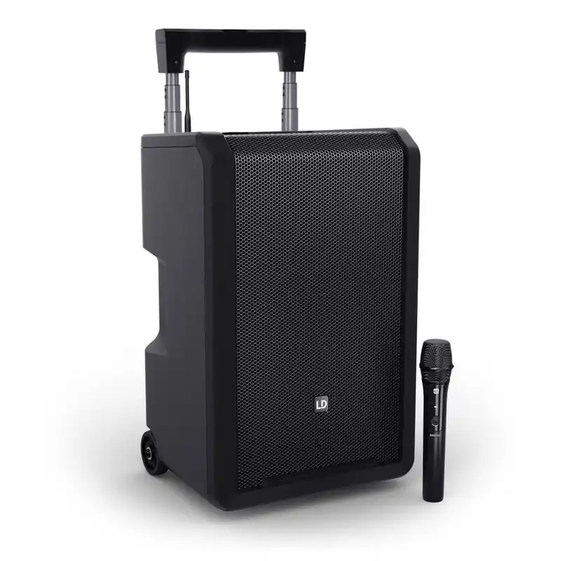 Begrenztes Angebot LD Systems ANNY® 10 HHD B8 - 10" Mobiler Bluetooth® PA-Lautsprecher mit Akku, Mixer
