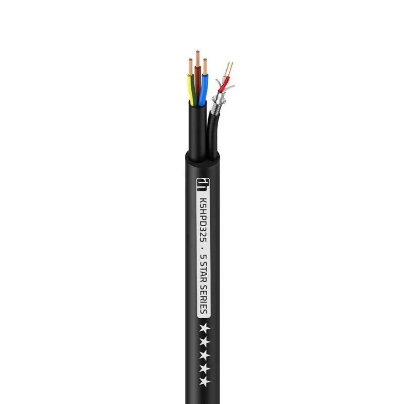 Adam Hall Cables 5 STAR 5 STAR HYBRID POWER DMX 325 Hybridkabel - Netz & DMX - 100 m Beliebt