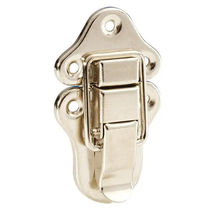 Adam Hall Hardware 1607 - Aufbauschloss mittel vernickelt Sichere Zahlung