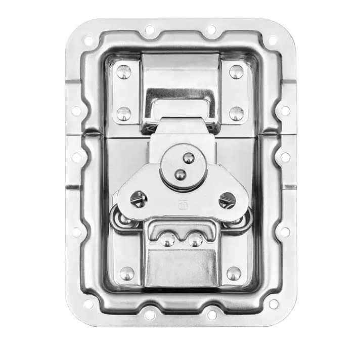 Adam Hall Hardware 172571 - Butterfly Verschluss groß 7 mm tief mit Nietschutz Expressversand