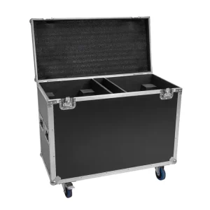 ROADINGER Flightcase 2x IP TMH-H760 mit Rollen - Truhen-Case mit Lenkrollen Sale