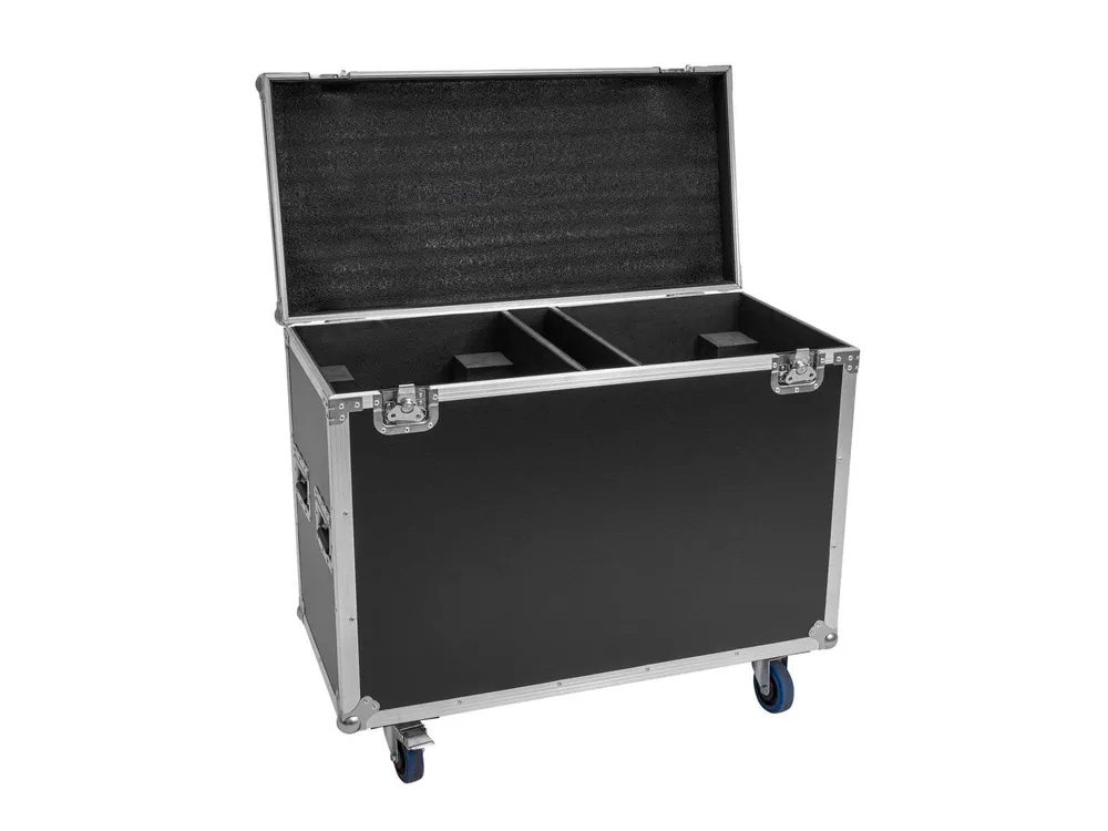 ROADINGER Flightcase 2x IP TMH-H760 mit Rollen - Truhen-Case mit Lenkrollen Sale