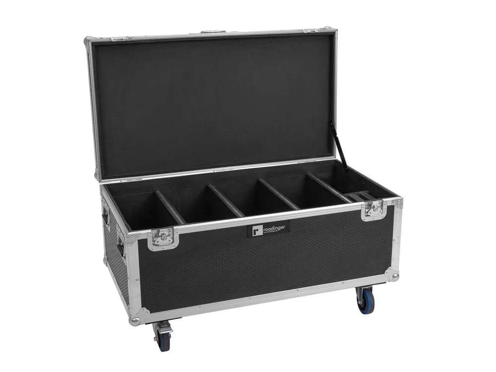 ROADINGER Flightcase 4x Multiflood IP 18x10W RGBW Wash CRMX Mega-Angebot