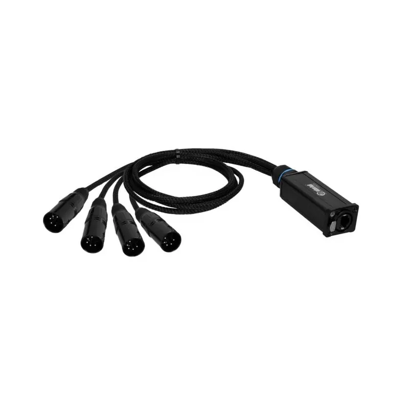 Adam Hall Cables 4 STAR CATBOX XM5 Audio & DMX Multicore - Adam Hall® 4 XLR 5-Pol Male x Cat.6a Aktuell