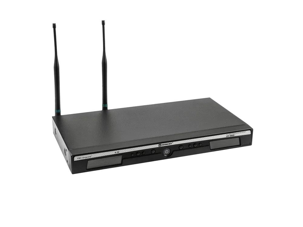 RELACART UR-260D 2-Kanal-UHF-Empfänger 522-554 MHz - Diversity-Funkempfänger mit DSP Preisknaller