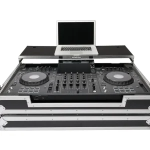 Schnäppchen MAGMA DJ-Controller Workstation XDJ-AZ / XDJ-XZ - black/silver mit Rollen