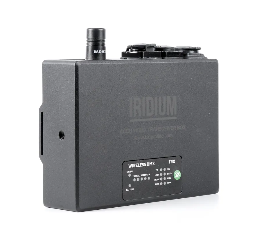 IRIDIUM Accu WDMX Transceiver Box IP65 Markenware