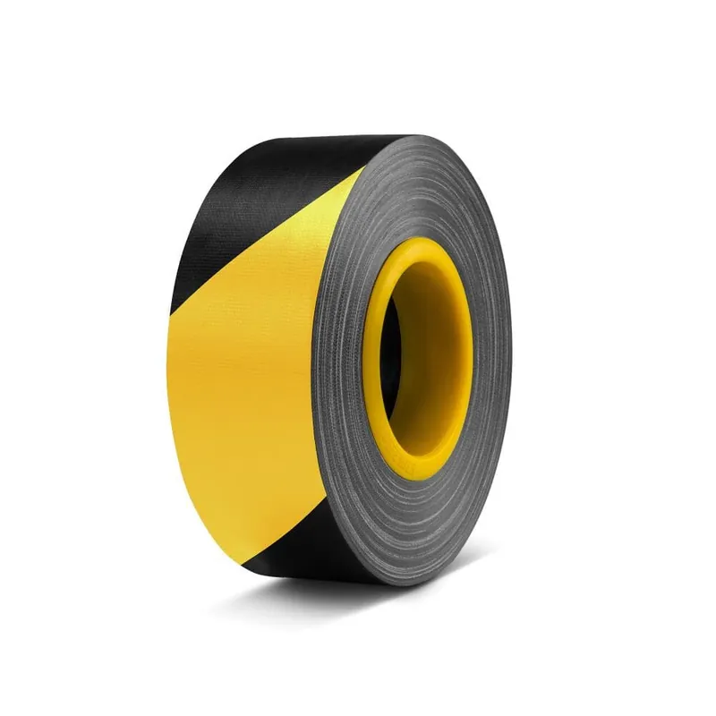 Defender EXA-TAPE® BY 50 ERGO-CORE - Premium Gewebeklebeband mit ERGO-Core - schwarz/gelb Nur Für Kurze Zeit