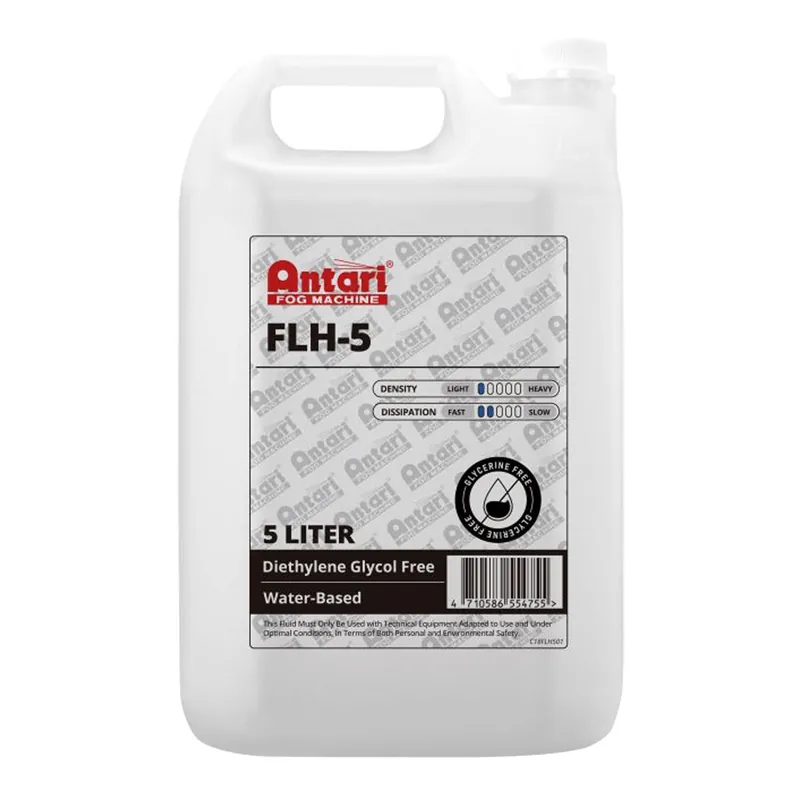 Antari FLH-5 Nebelfluid - 5 Liter - geringe Dichte Gratis Versand
