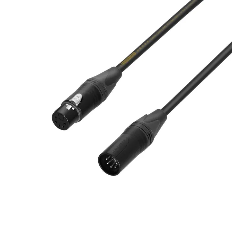 Zertifiziert ah Cables 5 STAR DGH 0150 - DMX Kabel - Neutrik® XLR 5-Pol - 1,5 m