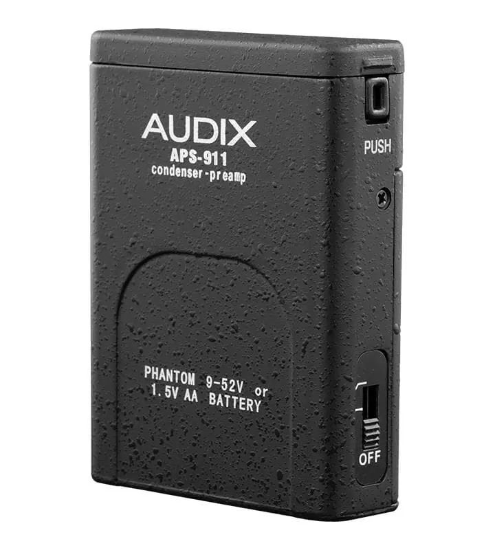 Audix APS911 - Batterie- oder phantomgespeister Kondensatormikrofon-Adapter Mega-Angebot