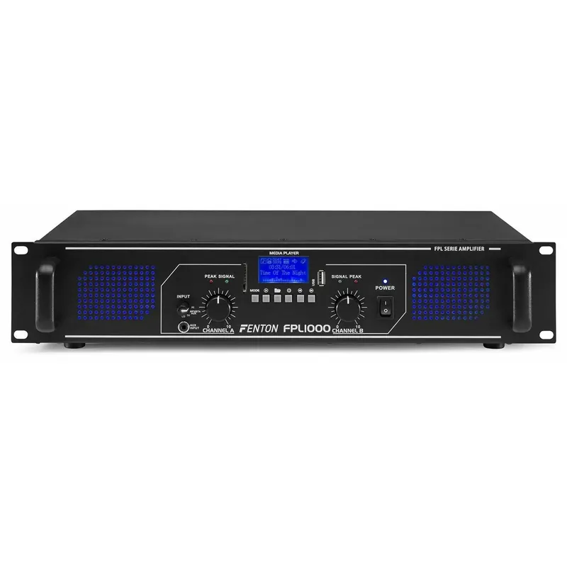 Top-Preis Fenton FPL1000 Digitalverstärker 2x 500 W mit Bluetooth und MP3-Player