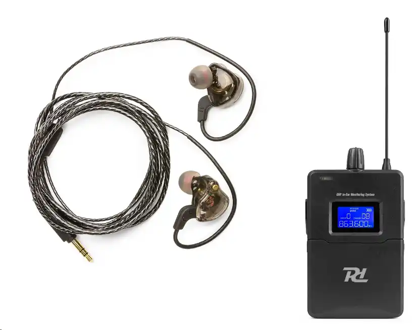 Aktuell Power Dynamics PD810R - UHF Taschensendermikrofon
