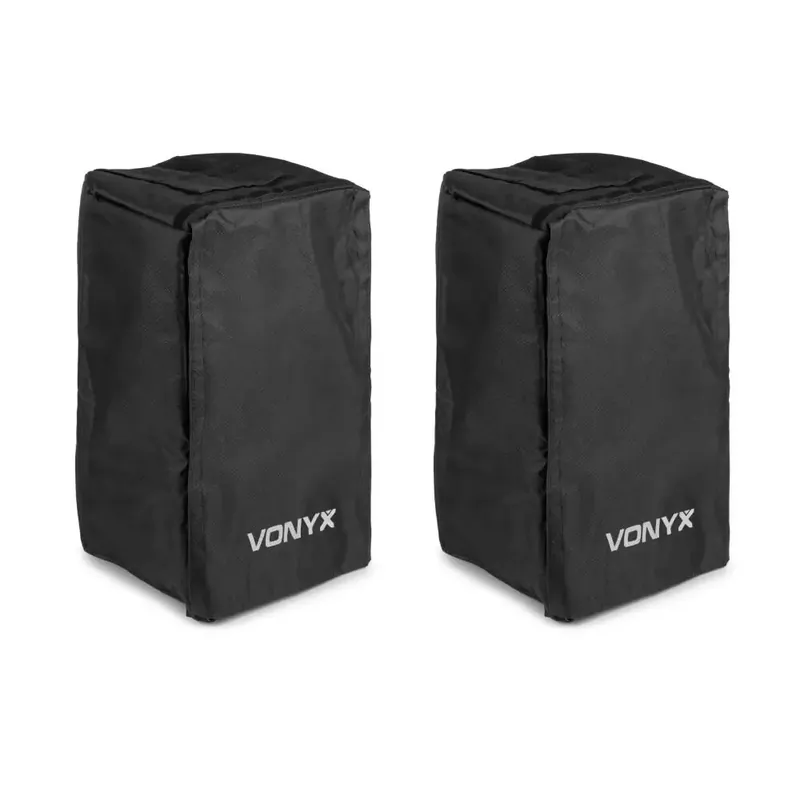 Vonyx SCVD12 Lautsprecher Schutzhüllen für VD712 Lautsprecher – Verschließbarer Klappen – 2er Set Saisonangebot