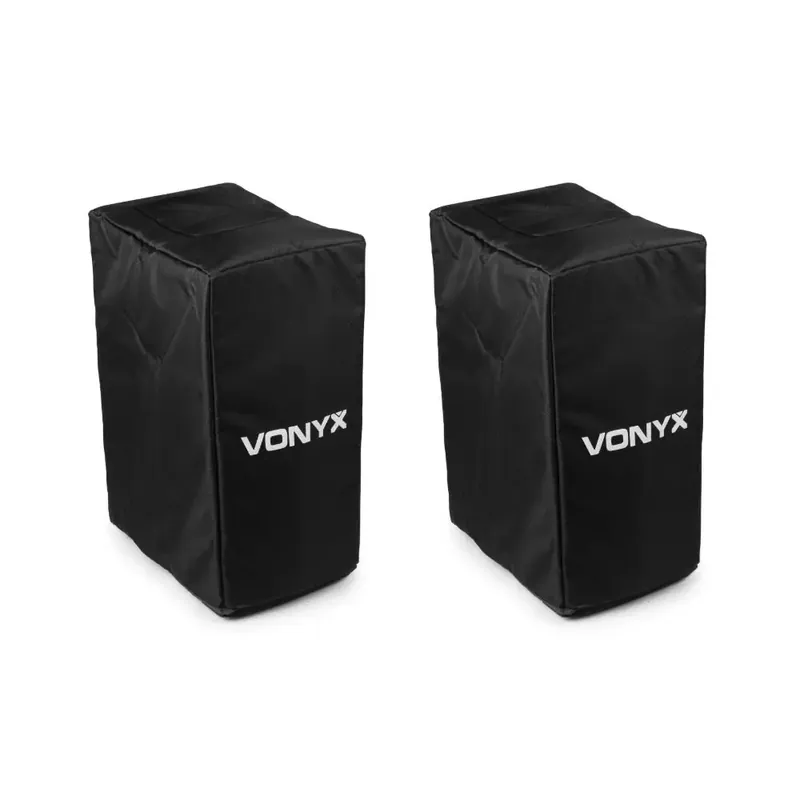 Vonyx Schutzhüllen 2er Set für VX820 aktive Säulenlautsprecher - Schwarz Jetzt Kaufen