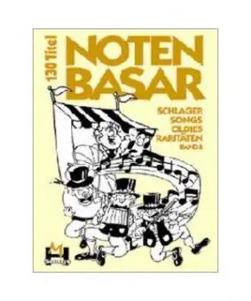 Beliebt Notenbasar - 130 Titel - DIN A5