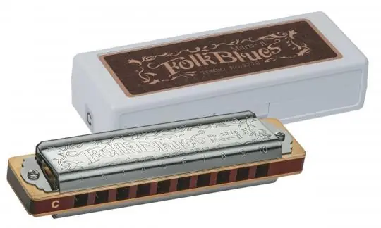 Tombo Mundharmonika Folk Blues MKII G-Dur Super-Preis
