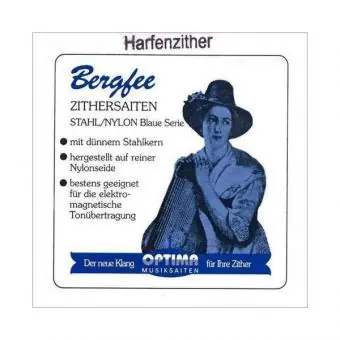 Bergfee Zither Basssaite c-16 Optima 1331.16 Zertifiziert