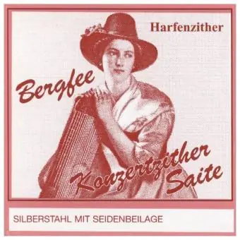 Bergfee Zither Basssaite H-21 Optima 1221.21 Bestseller