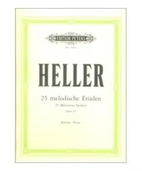 Angebot Heller, 25 melodische Etüden Opus 25