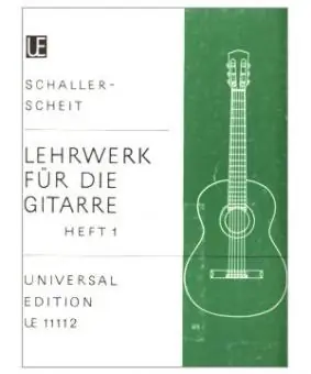 Schaller-Scheit Lehrwerk für die Gitarre Kracherpreis