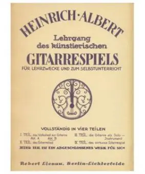 Gitarrespiel, Albert, Heinrich Lehrgang 1 B Top-Seller