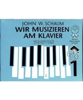 Super-Preis Schaum, J.W. Wir musizieren am Klavier 1 + Tastenfinder
