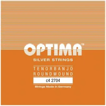Preisknaller Optima 2704.K Tenor Banjo Saite 4C Ball End