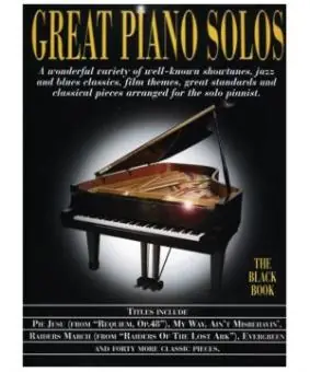 Great Piano Solos - The Black Book Mega-Angebot
