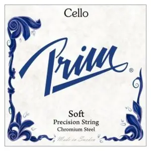 Prim Cello Einzelsaite C-4 Chromstahl medium Markenprodukt