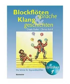Kracherpreis Blockflötensprache & Klanggeschichten Spielbuch 1