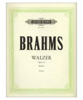 Brahms, Walzer Opus 39 - Klavier Versand Am Gleichen Tag