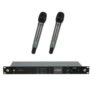 Kostenloser Versand PSSO WISE TWO Set 19Zoll 1HE True-Diversity-Dualempfänger