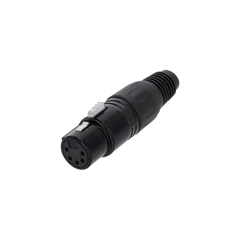 Adam Hall Connectors K4CXF5BLK XLR Kabelstecker Preisreduziert