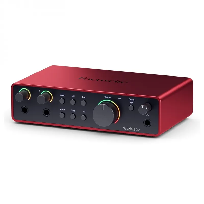Focusrite Scarlett 2i2 4th Gen Neue Kollektion