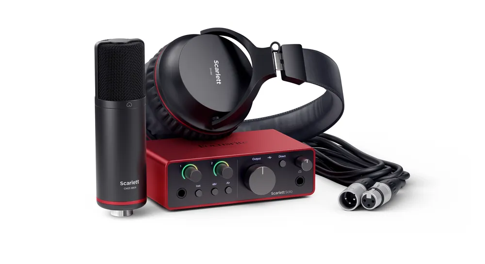 Echt Focusrite Scarlett Solo Studio 4th Gen