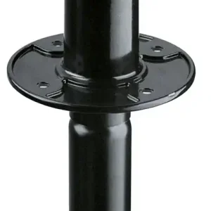 K&M 19656 Flanschbuchse schwarz 35mm Super-Preis