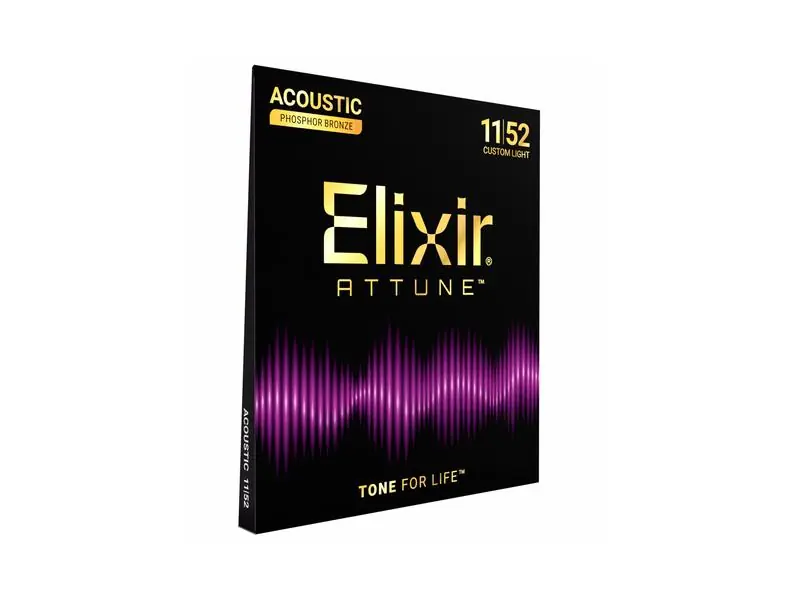 Solange Der Vorrat Reicht Elixir Attune 21027 Phosphor Bronze 11-52